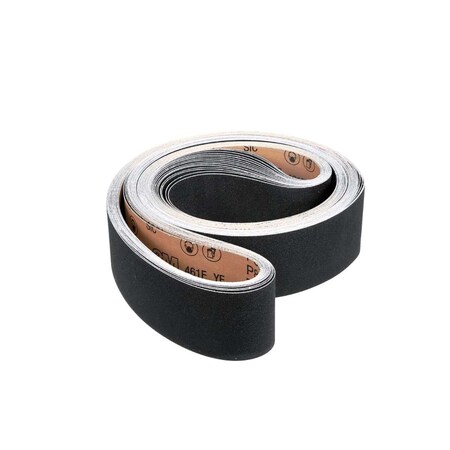 3M Cloth Belt 461F, P80 Yf-Weight, 4 In X 132 In, Sine-Lok, Single-Flex, Precision Roll Grinding 7010360656